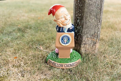 BigMouth Inc Sleepy Biden Garden Gnome Statue, Outdoor Lawn & Yard Figurine Sculpture Decorations, Funny Political Gag Gift