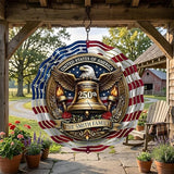 Patriotic Eagle USA 250th Anniversary Wind Spinner, 1776-2026 Metal Outdoor Decor, Liberty Bell & Betsy Ross Design, Independence Day Gift, 8-inch Spinner 5
