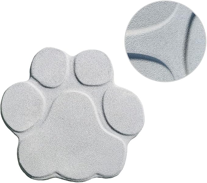 AUTUMN Paw Print Stepping Stone Mold - Dog & Cat Paw Print, Concrete & Cement, Non-Slip Textured, 13 in