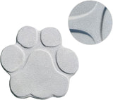 AUTUMN Paw Print Stepping Stone Mold - Dog & Cat Paw Print, Concrete & Cement, Non-Slip Textured, 13 in