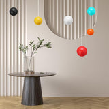 uxcell 2 Pcs Gazing Globe Decor Ball 2.5 Inch 63mm Reflective Garden Sphere Hollow Ball, Seamless Stainless Steel Gazing Ball, Smooth Mirror Globe for Garden Home Decor, Bright Yellow