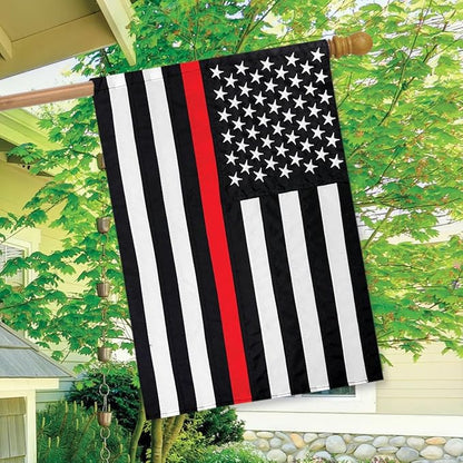 Briarwood Lane Thin Red Line Embroidered House Flag