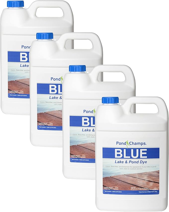 Blue Lake and Pond Dye (4 Gallon Value Pack)