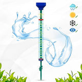 Headwind EZRead 21” Giant Professional Outdoor rain Gauge, USA Made Heavy Duty All Weather Freeze Proof Stake or mountable with Float, Blue (820-1002BLU)