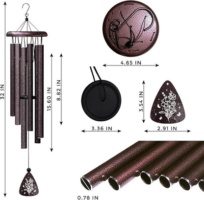 ZANIION Gifts for Women Wind Chime 32", Birthday, Inspirational, Thank You Gifts for Women, Sometimes You Forget You are Awesome Present for Her/Mom/Sister/Friends, Anniversary/Appreciation Wind Bell