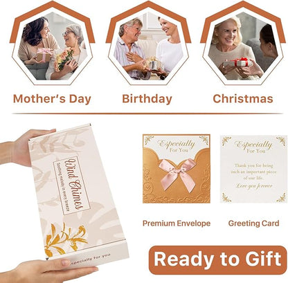 AMBOBE Gifts for Mom, Birthday Gifts for Mom from Daughter Son, Mother Birthday Gift - Mother’s Day, Thanksgiving, Christmas Sentimental Keepsake Present, 32 Inch Moms Wind Chimes with Gift Box