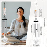 Angel Memorial Wind Chimes for Loss of Loved One Sympathy Gifts for Outside Large Outdoor Wind Chimes, Bereavement Gift Ideas, Condolence Memorial Gifts for Loss of Mom Dad Husband