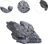 Baoblaze Artificial Rock Fake Rock PVC Versatile Decorative Sandstone Landscape Rock for Stations Squares Community Courtyard Backyard, 26cmx13cmx16cm