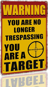 Funny Gifts Garage Signs Man Cave Decor For Men Home Bar Accessories Outdoor Warning Sign 12x8 Inch