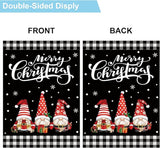 Set of 10 Gnome Seasonal Garden Flags,Double Sided 28 x 40 Inch Yard Flags,Large House Flags for outside, Christmas Spring Seasonal Flag for Outdoor,Holiday Garden Flags for All Seasons
