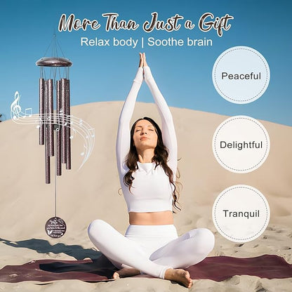 Gifts for Wife, 25''Wind Chimes, Birthday Gift for Wife from Husband,Unique Gift for Loved one Romantic,Thanksgiving,Christmas Day Gifts Ideas for Love Rreminder