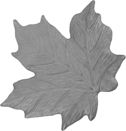 Garden Iron Paver Stone Walkway Decorative Maple Stepping Stone Outdoor Garden Decor Iron Material for Lawn Pathways Home Decoration