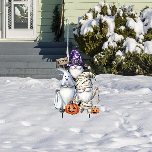 Briarwood Lane Costumed Gnomes Metal Art
