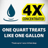 Airmax Black DyeMond Pond Dye 4X Concentrate for Outdoor Ponds & Lakes, Natural Pond Color& Beauty Enhancer, Swimming Safe Water Colorant, Easy Liquid Application, 1 Quart