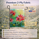 Caroline's Treasures Missouri Hawthorns in Watercolor Garden Flag Mailbox Flag Decorative Yard Flag Banner Outside Patio Artwork Yard Flower Beds, Garden Size, Multicolor