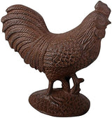 Esschert Design Cast Iron Decorative Rooster, Large