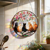 Sun Catchers Indoor Window, Acrylic Rainbow Suncatcher Window Hanging Decoration for Living Room Bedroom Summer Home Balcony Ornaments Decoration (SC2241)