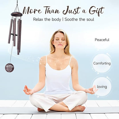 Anniversary Wind Chimes Gifts for him her,Romantic Anniversaries for Wife, Husband, Happy Anniversary Decorations