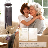 Retirement Gifts for Women/Men - 32" Wind Chimes Happy Retirement Gift for Coworker Colleague Boss Teacher Nurse - Farewell Appreciation Gifts Never Underestimate The Difference You've Made