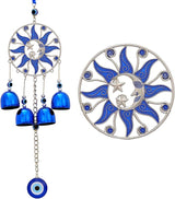 BWINKA Unique Wind Chimes for Outdoor Garden Home Hanging Decoration (Eye-Sun2)