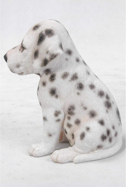 HI-LINE Dalmatian Puppy Outdoor Garden Statue - 6.5"