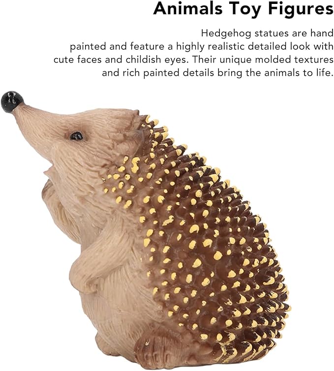Garden Statues Hedgehog Figurines Hedgehog Garden Statues Outdoor Resin Garden Statues Cute Hedgehog Decor Hedgehog Decorations for Home Yard Ornaments Decor