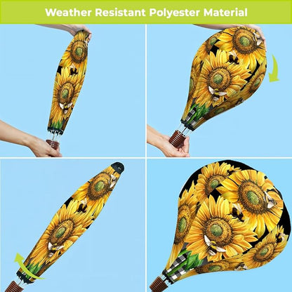 Briarwood Lane Buzzing Sunflowers Hot Air Balloon Spinner