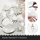 SNAIL GARDEN 202PCS Crystal Suncatcher Kit with 3D Wind Spinners,DIY Suncatcher Kits for Adults,Rainbow Window Prism Hanging Crystals,Colorful Ornament Pendant Window Charms for Garden,Car,Bedroom