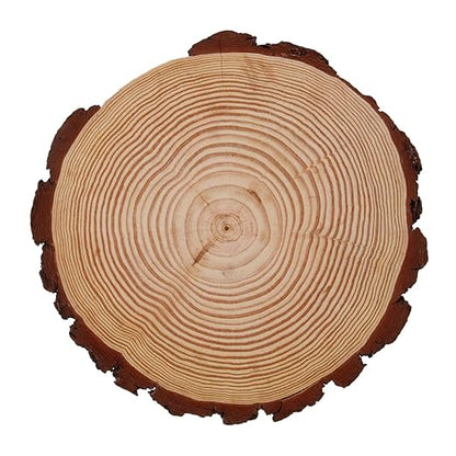 Happyyami 1pcs Garden Decorative Wooden Paver Outdoor Easy DIY Adds Natural Beauty