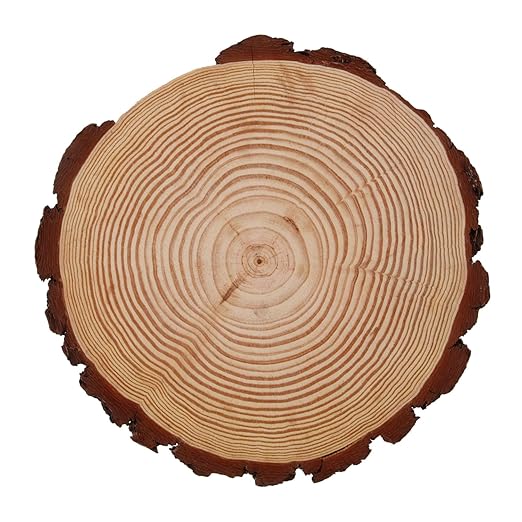 Happyyami 1pcs Garden Decorative Wooden Paver Outdoor Easy DIY Adds Natural Beauty