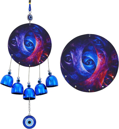BWINKA Unique Wind Chimes for Outdoor Garden Home Hanging Decoration (Eye-CY9)