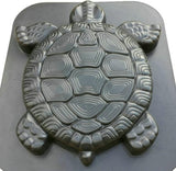 Turtle Stepping Stone Mold, Tortoise Shape Concrete Cement Mould Walk Maker, DIY Stepping Stone, Decorative Flower Garden Lawn Decor Tortoise Concrete Mould 15.75 "x 13.39" x 1.5 "