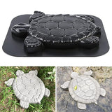 ABS Turtle Shape Stepping Stone Mold, DIY Garden Lawn Pathmate Paving Pavement Paver Turtle Garden Decor