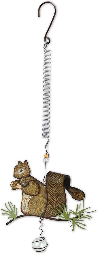 Sunset Vista Designs Lodge Squirrel Bouncy Hanging Decoration