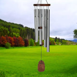 Woodstock Chimes Signature Collection, Affirmation Chime, 25'' Love Inspirational and Memorial Wind Chimes for Outdoor, Patio, Home or Garden Décor (AFLSB)