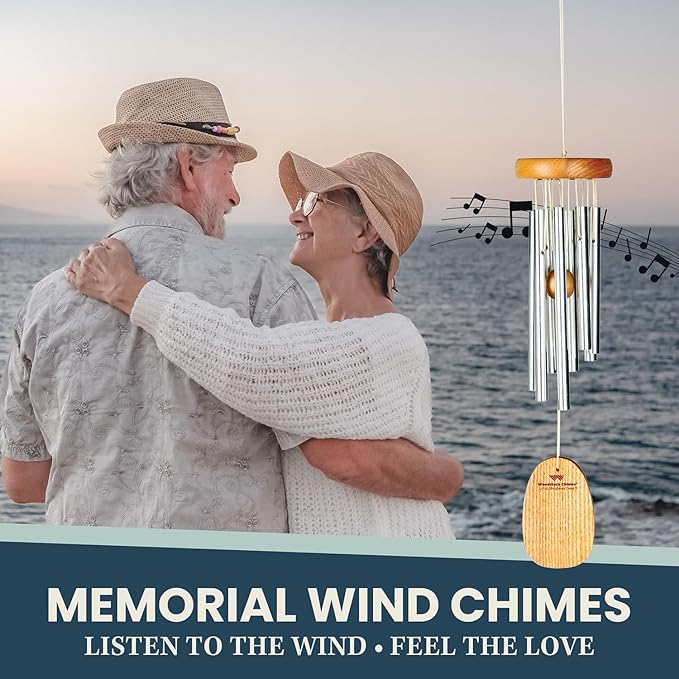 Woodstock Chimes Signature Collection, Little Gregorian Chime, 13'' Inspirational and Memorial Wind Chimes for Outdoor, Patio, Home or Garden Décor (GLS)
