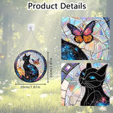 Sun Catchers Indoor Window, Acrylic Rainbow Suncatcher Window Hanging Decoration for Living Room Bedroom Summer Home Balcony Ornaments Decoration