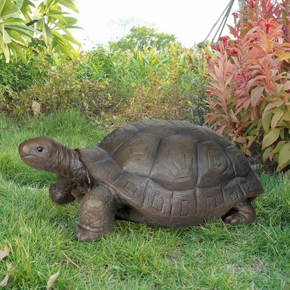SKYFIRE Large Turtle Statues for Garden - 29.5' x 15.7' x 11.8' Fiber Reinforced Concrete Figurines, Garden Sculptures & Statues for Outdoors, Lawn, Yard, Indoor - Tortoise Outdoor Decor