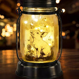 Pig Gifts for Women/Men/Kids Pig Lovers Animal Solar Lantern, Piglet Animal Christmas Gifts, Solar Garden Decoration, Night Light Room Decor Farm Piglet Present Yard, Patio,Backyard,Porch, Torches