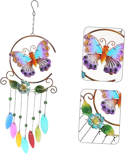 BESPORTBLE 1pc Garden Hanging Wind Chime Metal for Decor Creates Soothing Sounds for Birthdays and Housewarming Celebrations