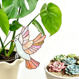 Hummingbird Gifts for Women Mom Grandma, Hanging Planter for Indoor Outdoor Garden, Bird Lover Plant Decor, Mothers Day Birthday Gifts from Daughter Son(18)