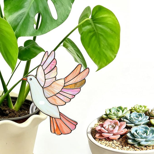 Hummingbird Gifts for Women Mom Grandma, Hanging Planter for Indoor Outdoor Garden, Bird Lover Plant Decor, Mothers Day Birthday Gifts from Daughter Son(18)