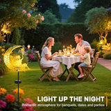 Fairy Garden Accessories – Solar Light Outdoor Statue for Yard, Lawn or Patio – Cute Metal Decoration for Garden Lovers