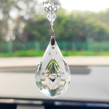 Crystal Sun Catcher Rear View Mirror Accessories, Colorful Crystals Suncatcher Car Mirror Hanging Accessories Car Decor, Hanging Ornament for Window Home Garden etc.