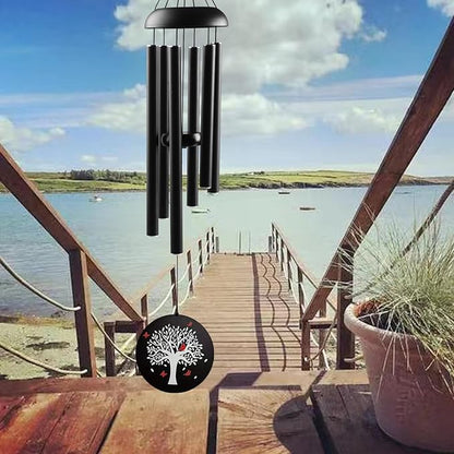 Memorial Wind Chimes for Loss of Loved One,Cardinal Wind Chimes Sympathy Wind Chime for Loss of Loved One,Windchimes in Memory of Loved One,Father Mother Bereavement Memorial Gifts for Remembrance
