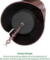 Feng Shui Wind Chimes with Auspicious Clouds,30 inch Copper Vein Wind Chimes for Outside Deep Tone,Deep Resonance Serenity Bell,Sympathy Gifts.