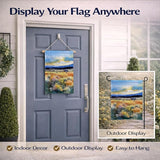 Caroline's Treasures Nevada Sagebrush in Watercolor Garden Flag Mailbox Flag Decorative Yard Flag Banner Outside Patio Artwork Yard Flower Beds, Garden Size, Multicolor