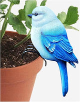 Garden Decor Resin Bird Statues Garden Decorative Sculptures Outdoor Decor Outdoor Decor(B)