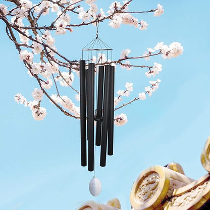 Taman Large Wind Chimes, 66” Wind Chimes for Outside Deep Tone Memorial Sympathy Valentine's Day Gifts for Patio Balcony Garden Yard Home Decor