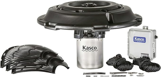 Kasco 1 HP J Series Decorative Fountain - 120V with 200 Ft Electric Power Cord | Pond and Lake Fountain | Efficient Pond Aerator Outdoor Fountain